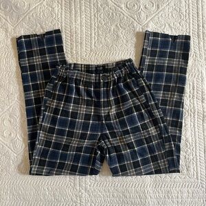 Brandy Melville Blue Plaid Trousers
